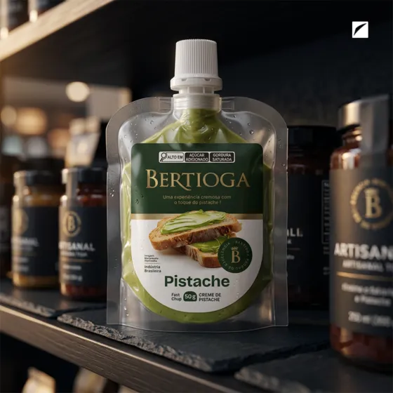 Design de embalagem Bertioga, licores cremosos